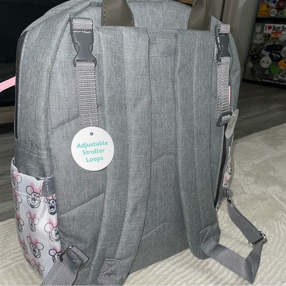 Disney Minnie Mouse Baby Diaper Bag Backpack - Picture 11 of 16